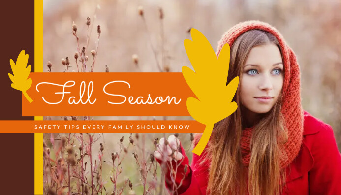 Fall Season Safety Tips Template | PosterMyWall