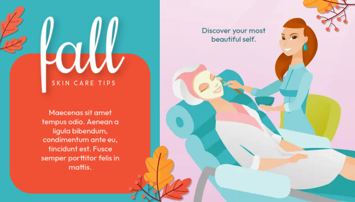 Fall Skin Problem Fall Skin Care Tips Template | PosterMyWall