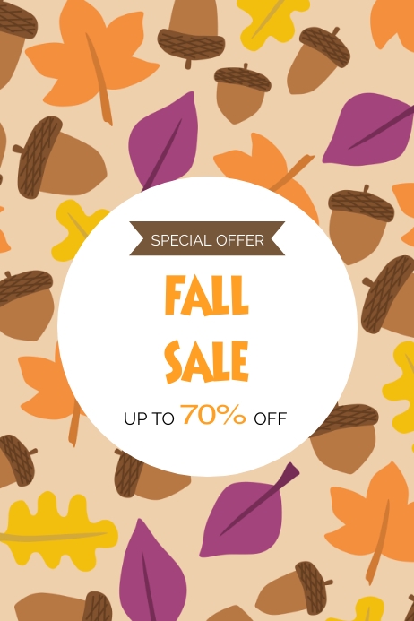Fall Store Poster Copy of FALL SOCIAL MEDIA POSTERS | PosterMyWall