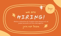 Fall We Are Hiring Template Tanda