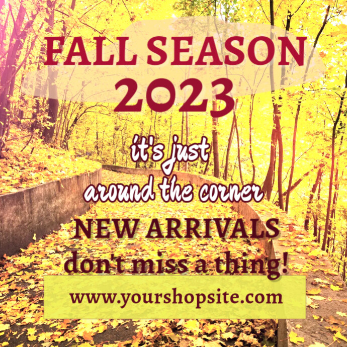 fallseason2022 Template | PosterMyWall