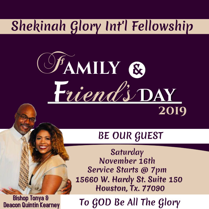 Family & Friends Day Template PosterMyWall