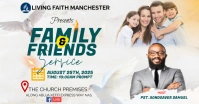FAMILY AND FRIENDS DAY Facebook Shared Image template