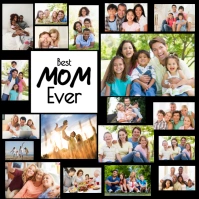Family collage Instagram Post template