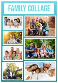 Family Collage Template A4