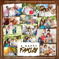 Family Collage template Square (1:1)