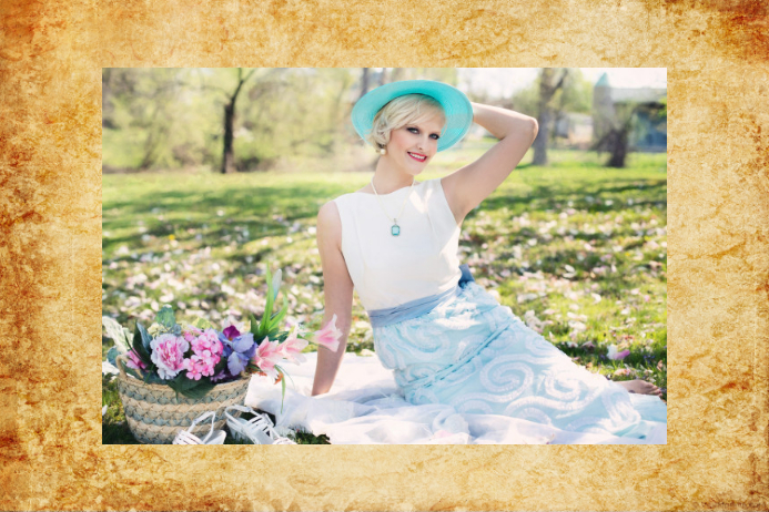 family collage template with single one photo landscape | PosterMyWall