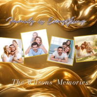 Braun Family Memories Quadrado Template
