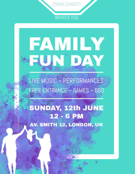 Family Day Program Example Family Day Template | PosterMyWall