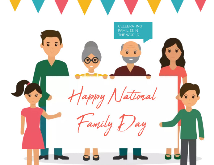 family day Flyer (US Letter) template