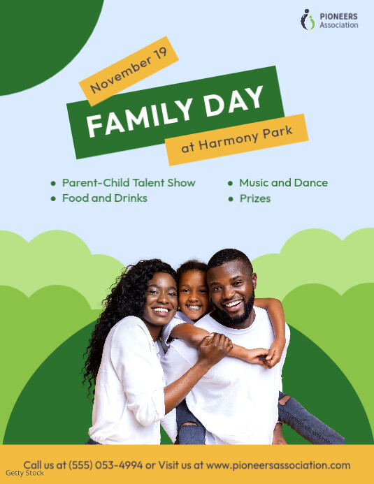 Family Day Program Example Family Day design Template | PosterMyWall