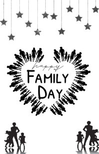 Family day Tabloid template