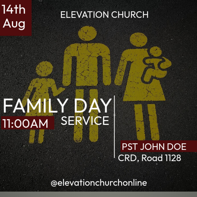 Copy of FAMILY DAY SERVICE (10) | PosterMyWall