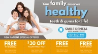 Family Dentistry Сообщение Twitter template