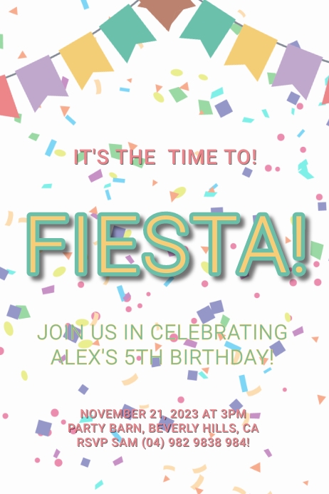 family fiesta Template | PosterMyWall