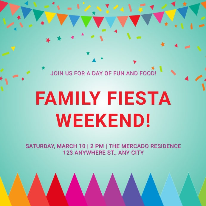 family fiesta Template | PosterMyWall