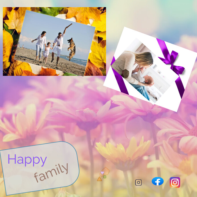 Family flyer template PosterMyWall
