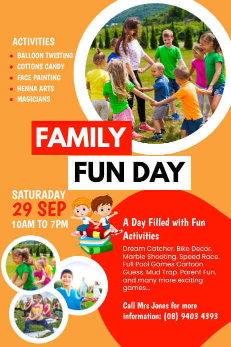 family fun day Template | PosterMyWall