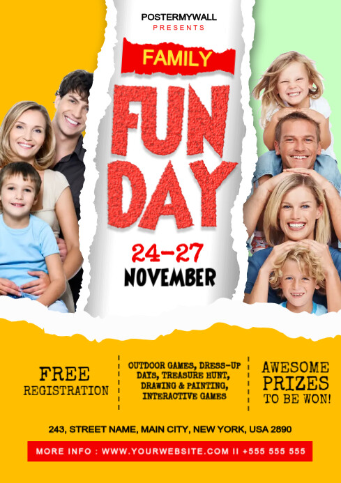 family fun day Template | PosterMyWall