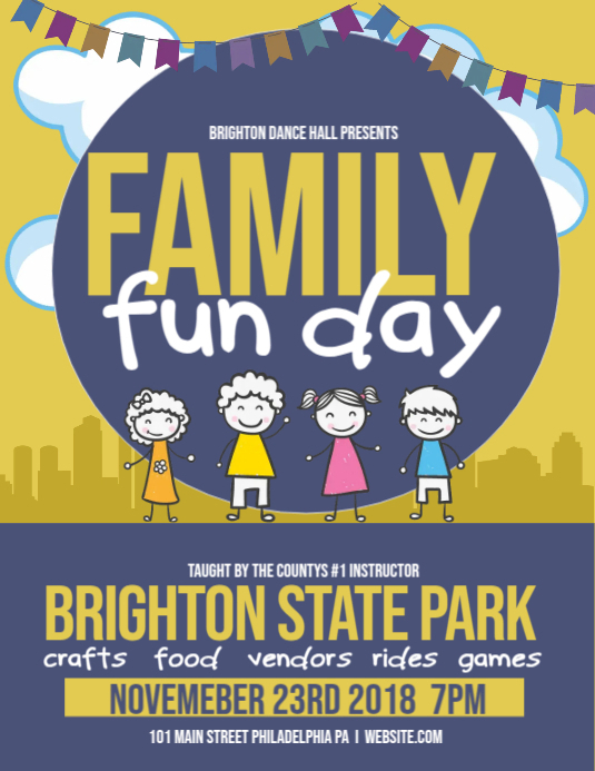 family fun day Template | PosterMyWall