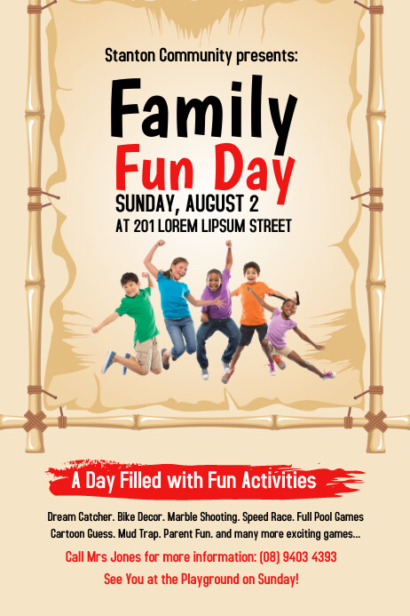 family fun day Template | PosterMyWall