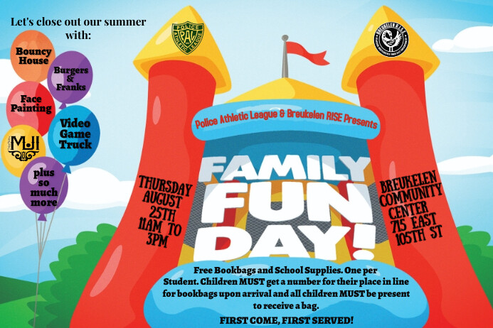 Family Fun Day Background