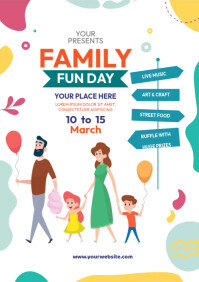 Family Fun Day Flyer Template | PosterMyWall
