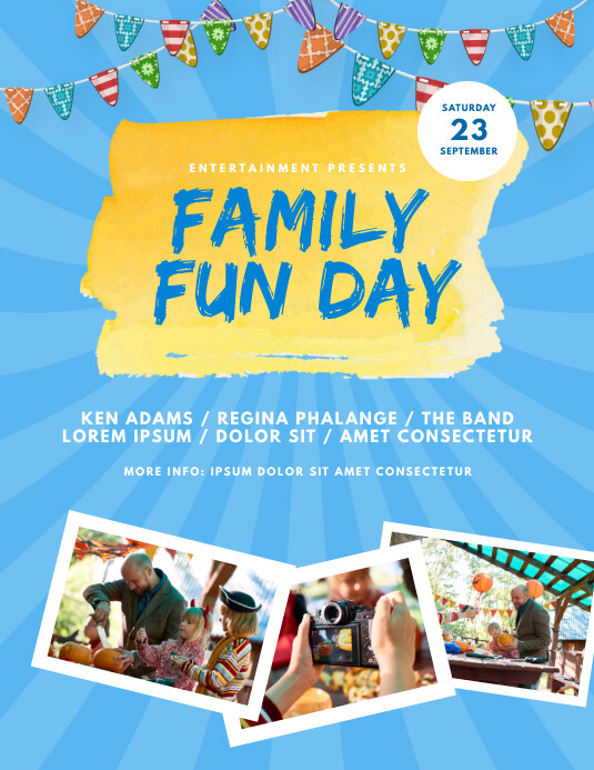 Copy of Family Fun Day Flyer Template PosterMyWall