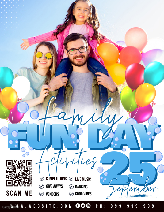 Parents Fun Poster Family Fun Day Poster Template | PosterMyWall