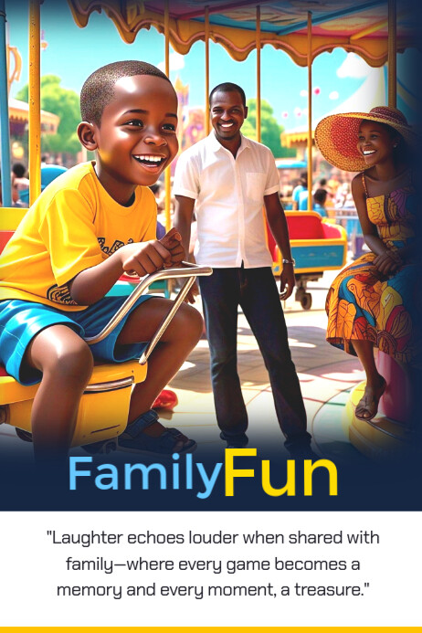 Parents Fun Poster Family fun Template | PosterMyWall