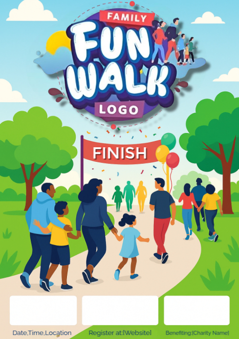 40 Fun Walk family fun walk Template | PosterMyWall