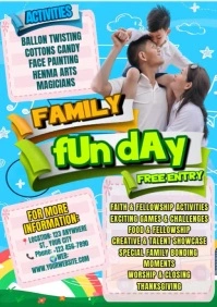 Family Funday 2025 A4 template