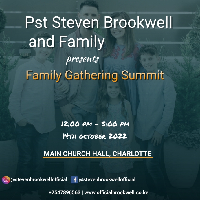 family gathering Template | PosterMyWall