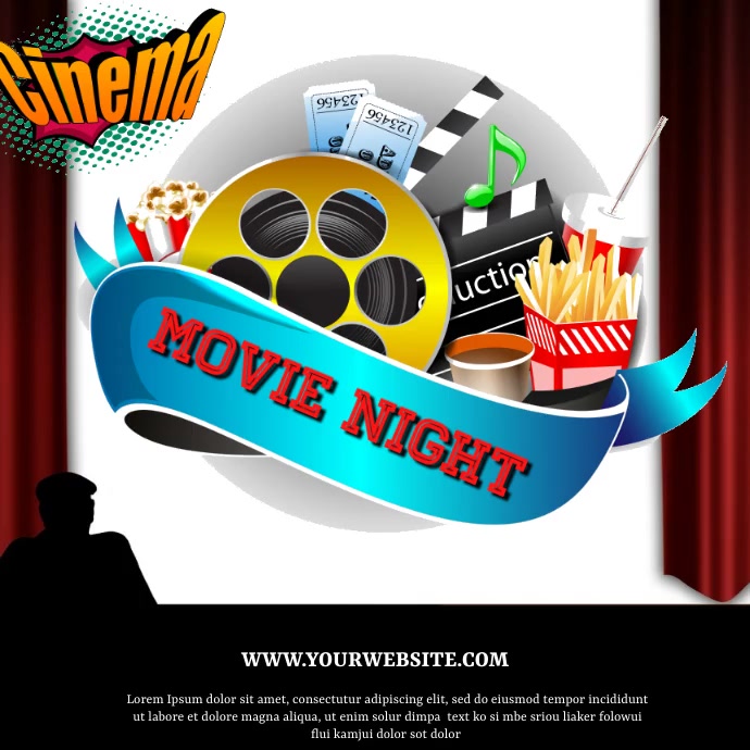 Family Movie Night Template PosterMyWall family-movie-night-template-postermywall