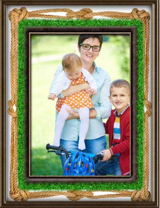 family photo frame free online customization Template PosterMyWall