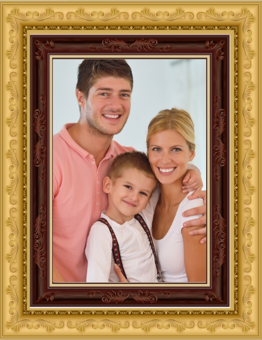 family photo frame free online customize and Iflaya (Incwadi ye-US) template