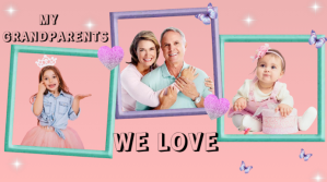 FAMILY PICTURES Display digitale (16:9) template