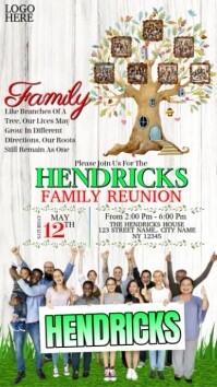 Family Reunion 2025 Instagram Story template