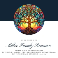 Family Reunion Instagram Post template