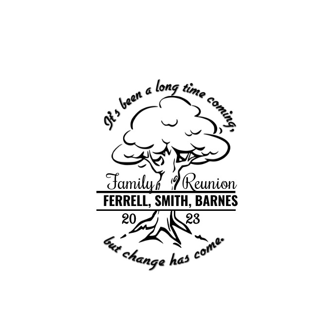 Family Reunion Logotipo template