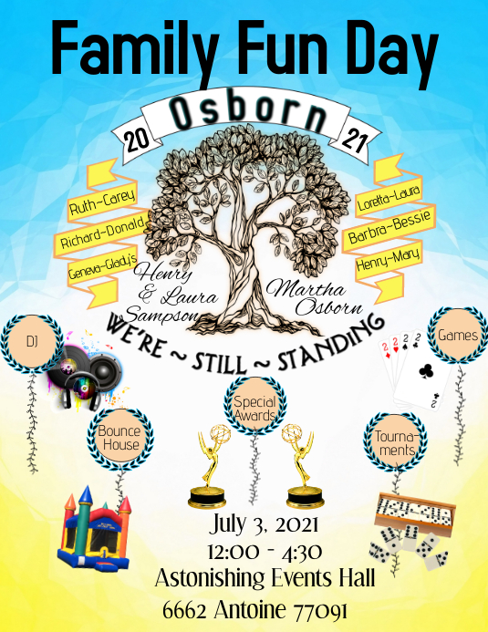 Copy of Family Reunion PosterMyWall