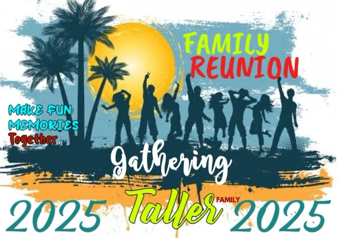 Family Reunion Template | PosterMyWall