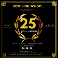 family reunion invitation template Instagram-Beitrag