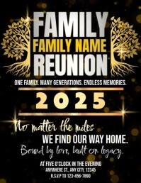 Family Reunion Template Flyer (US Letter)