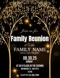 Family Reunion Template Volante (Carta US)
