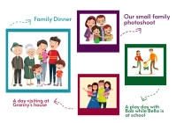 Family Storyboard A2 template