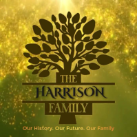 Luxury Gold Family Tree Legacy instagram post template