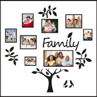 Family Collage tree Template | PosterMyWall
