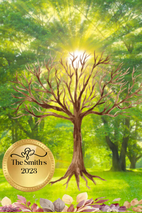 Family Tree Template PosterMyWall