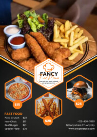 Food Menu Ads Template | PosterMyWall